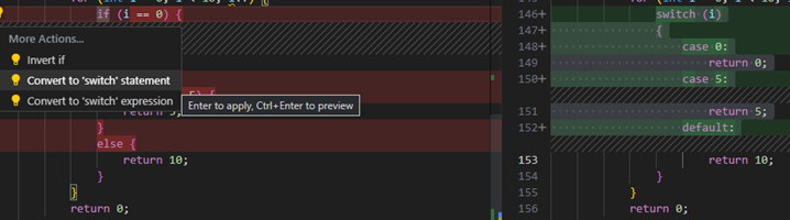Convert to statement example