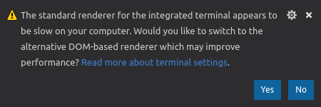 DOM renderer notification