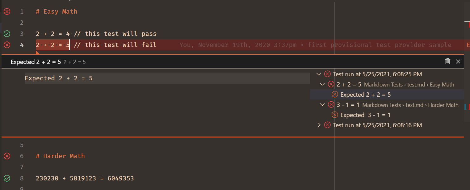 Image of a Peek view with a references-style tree shown on the right side of a split view